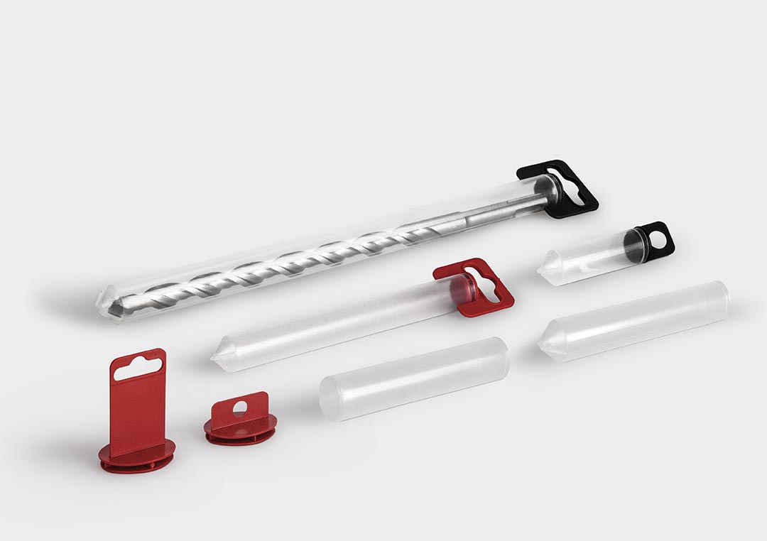 A group of DIY-Packs round A selection of DIY-Pack round packaging solutions.