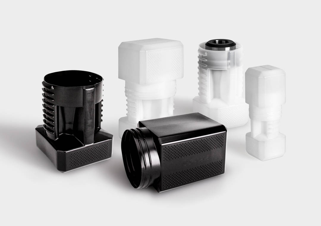 SK包装-中控锁系列 SK包装控锁系列:适用于带柄工具的,符合人体工学的可堆叠包装解决方案